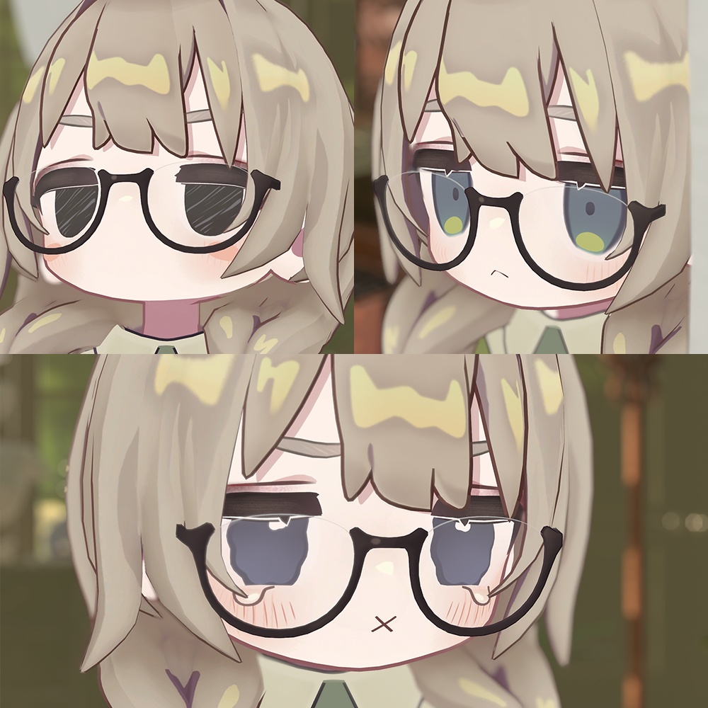 【キプフェル kipfel専用】グラデーションアイシャドウメイクテクスチャ