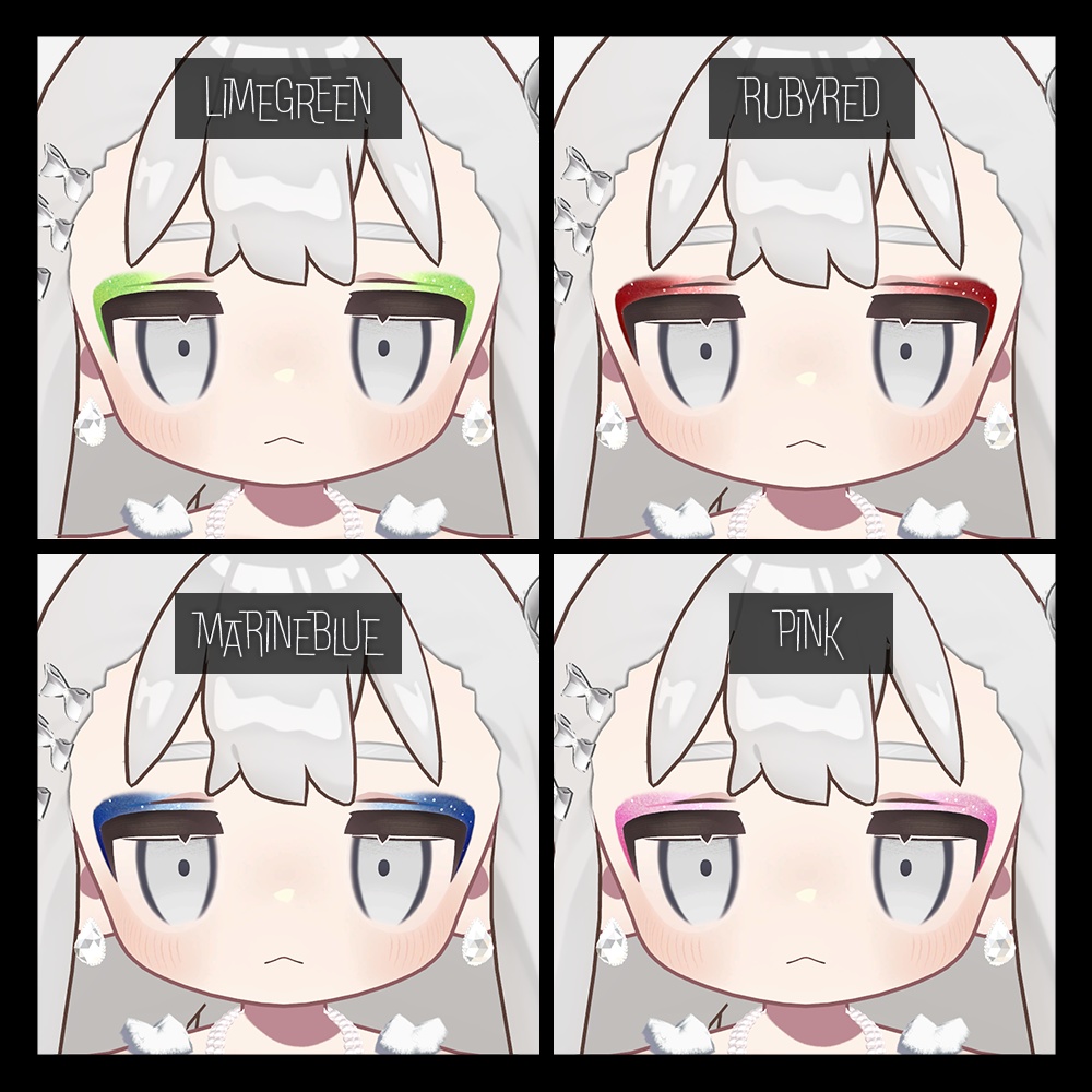 【キプフェル kipfel専用】グラデーションアイシャドウメイクテクスチャ