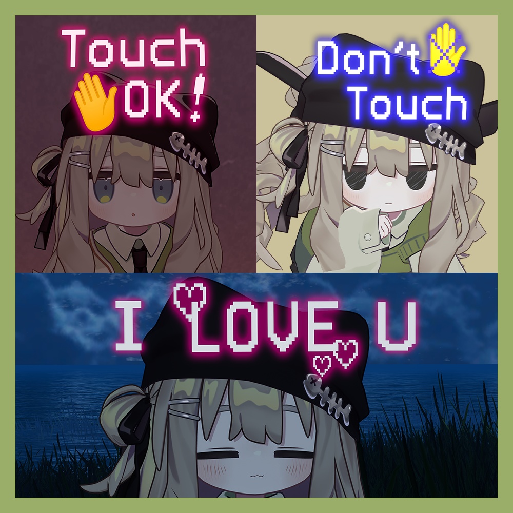 ILOVEU&Don’tTouch&TouchOKアクセサリー