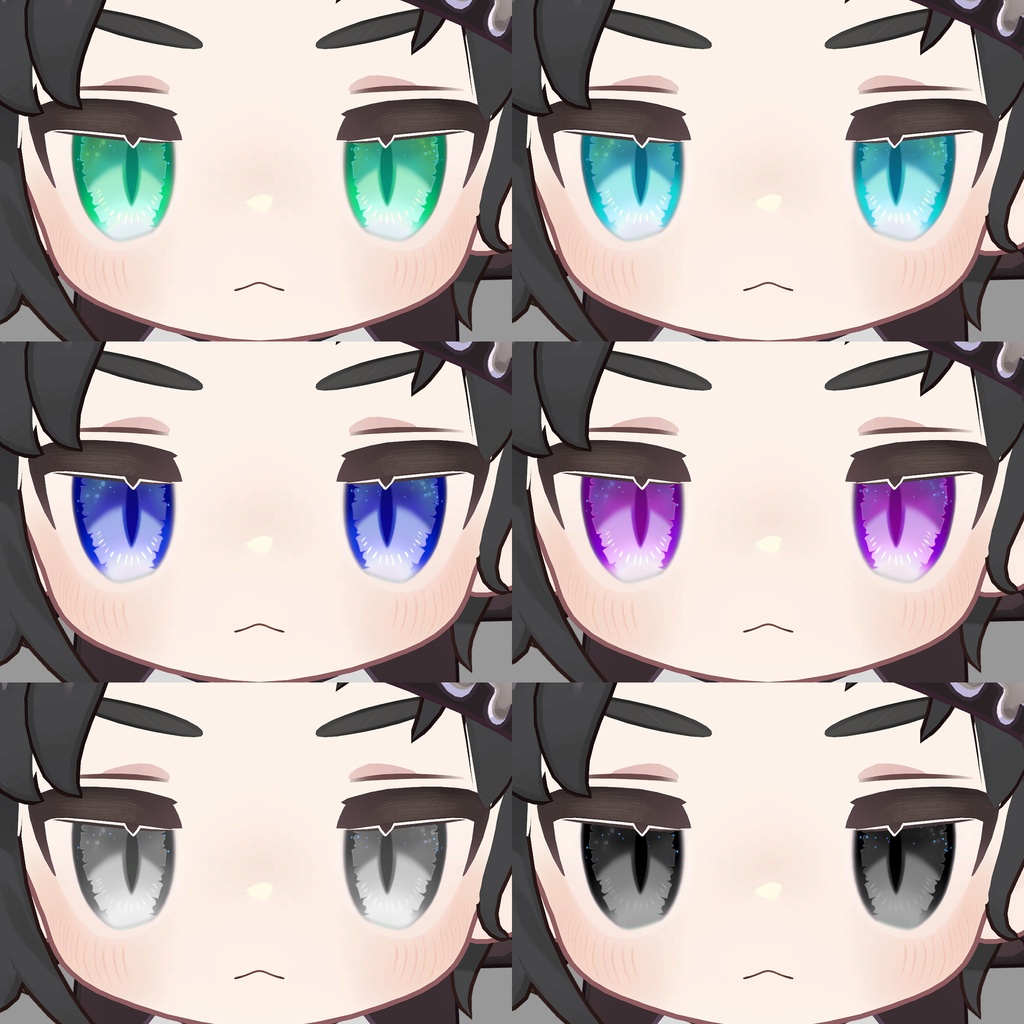 【キプフェル kipfel専用】キラキラドラゴンアイテクスチャ