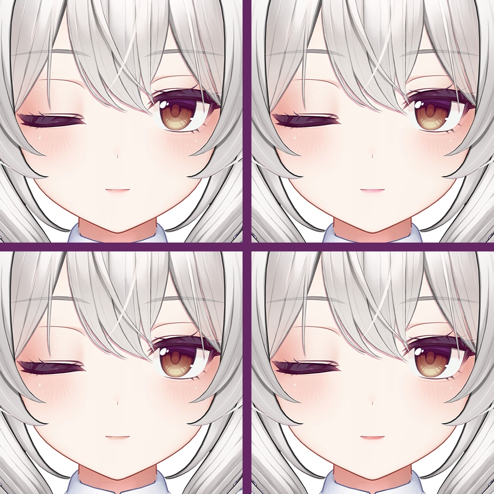 【ミルティナ Milltina専用】ほんのりラメアイメイク+リップメイクテクスチャ