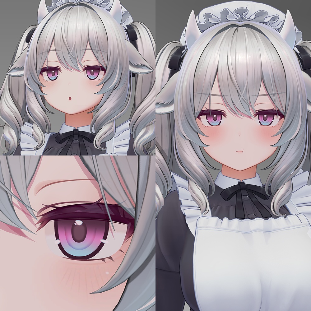 【ミルティナ Milltina専用】シンプルバイカラーアイテクスチャ