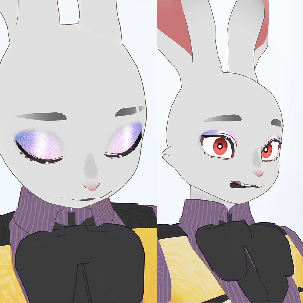 【うさぎのエミル Emil専用】グラデーションアイシャドウメイクテクスチャ