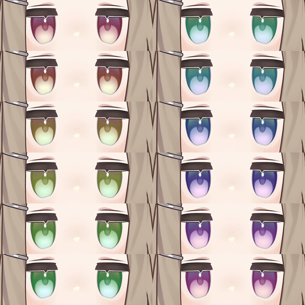 【キプフェル kipfel専用】落ち着きグラデーションアイテクスチャ