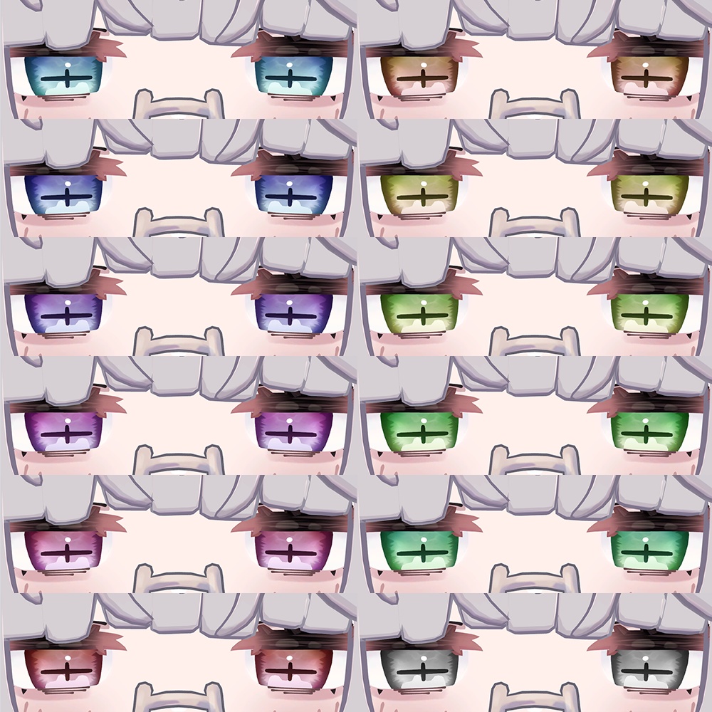 【ししゅか Siska専用】揺蕩いアイテクスチャ