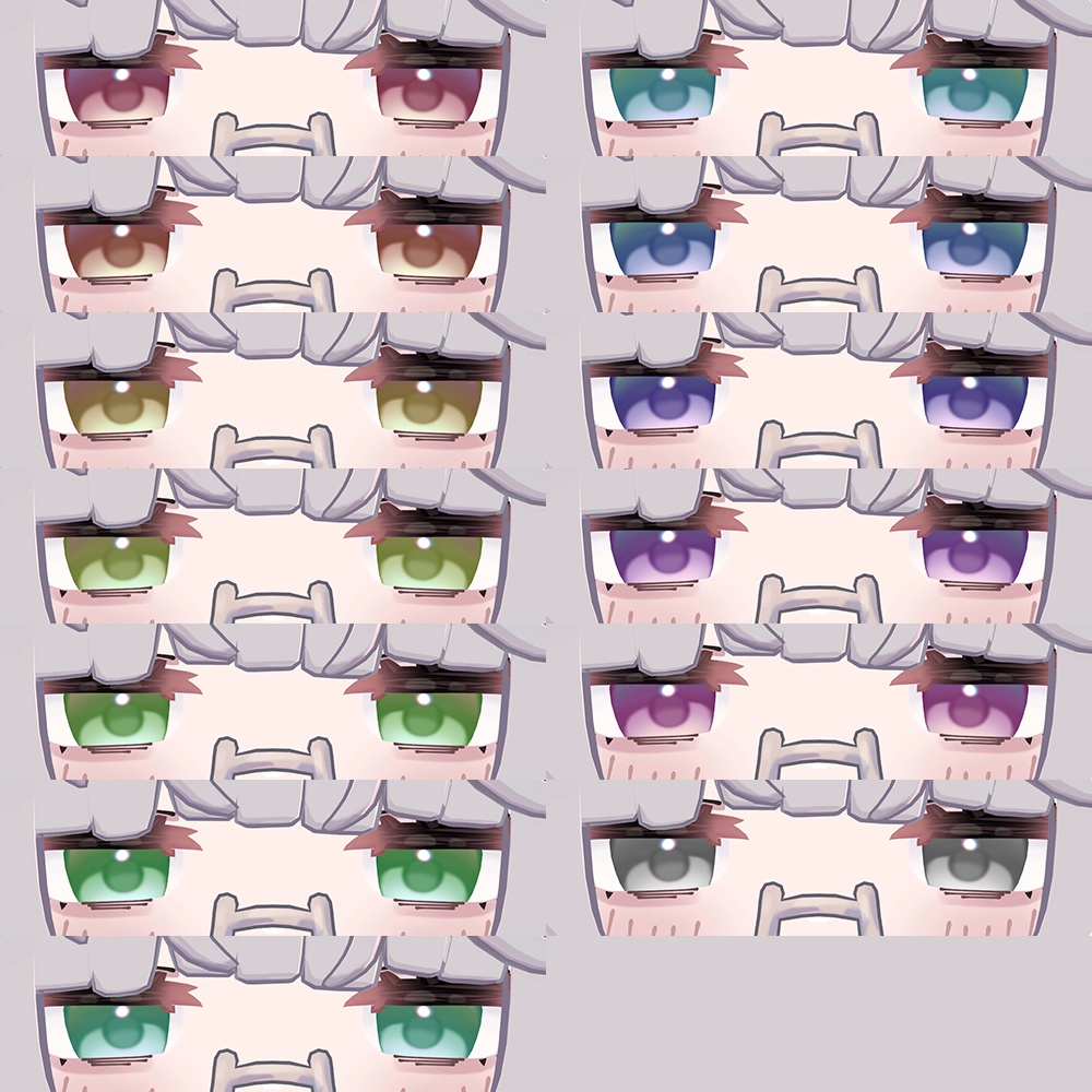 【ししゅか Siska専用】落ち着きグラデーションアイテクスチャ