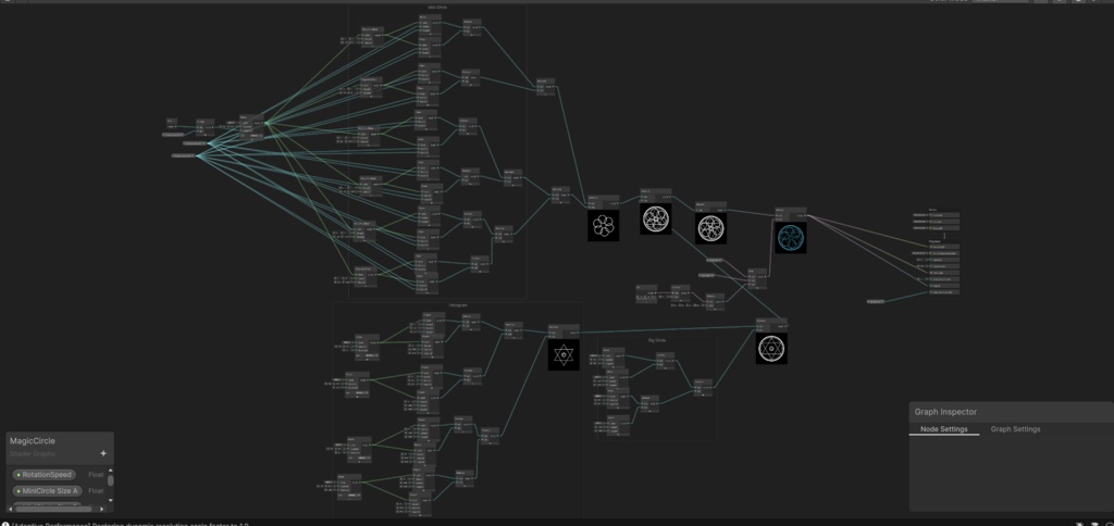 魔法陣Shadergraph