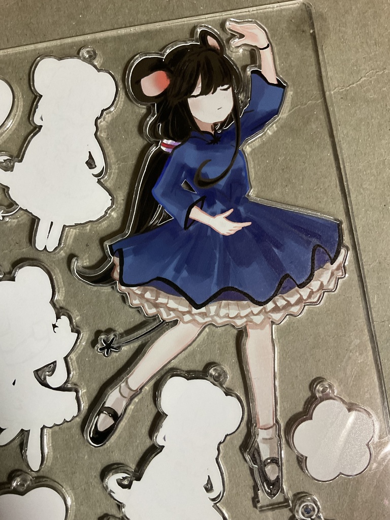 バレエねず アクリルフィギュア