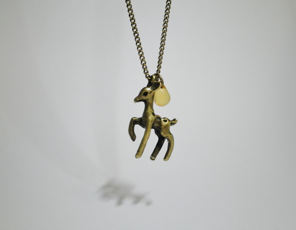 森のバンビネックレス(選べるオプション)