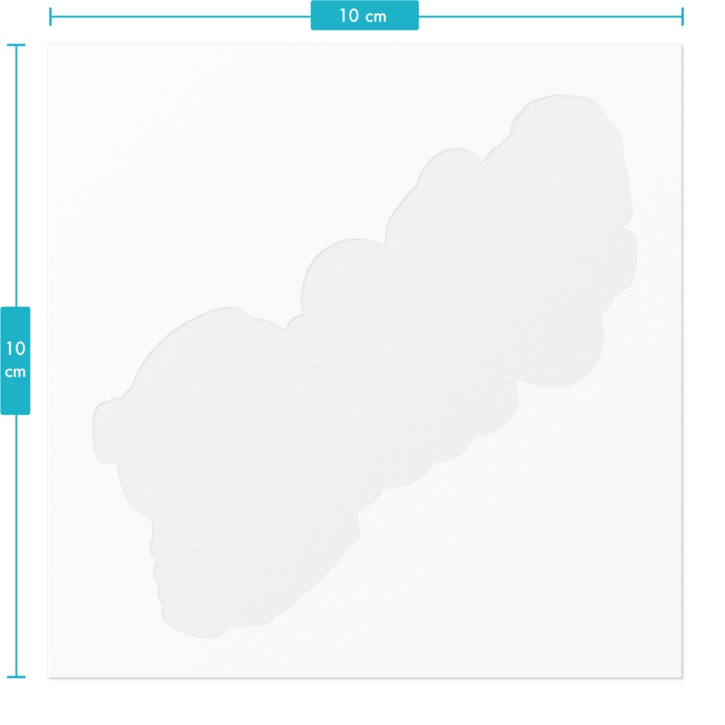 常世神 紫花 ステッカー