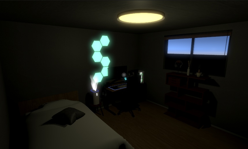 3DCG 【StylishGamingRoom】ゲーミングルーム