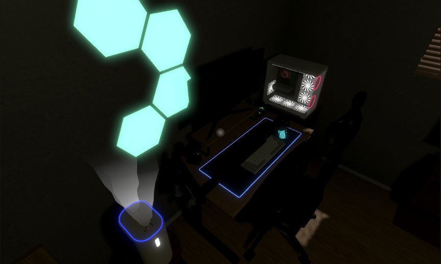 3DCG 【StylishGamingRoom】ゲーミングルーム