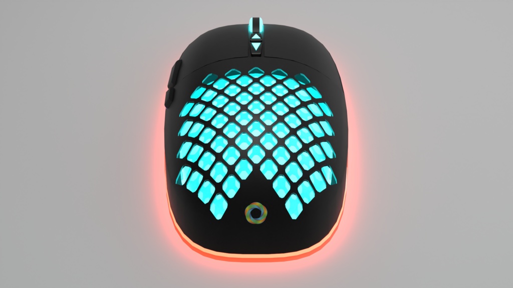3DCG【GamingMouse】ゲーミングマウス