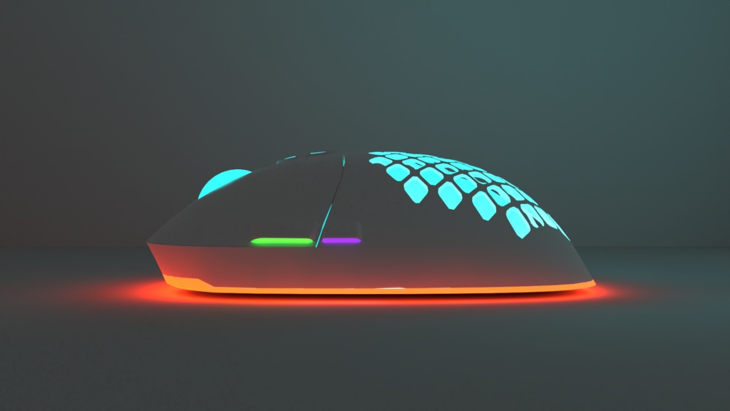3DCG【GamingMouse】ゲーミングマウス