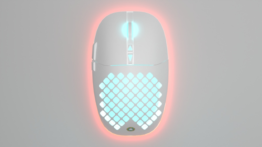 3DCG【GamingMouse】ゲーミングマウス