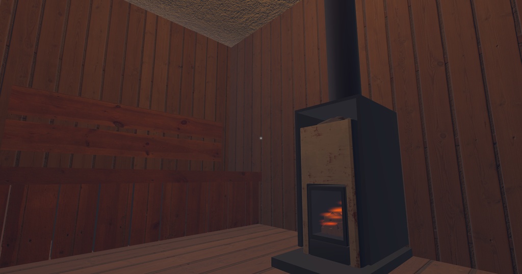 3Dモデル【RoofTopSauna】~屋上サウナテラスでととのう~サウナチルパック付き