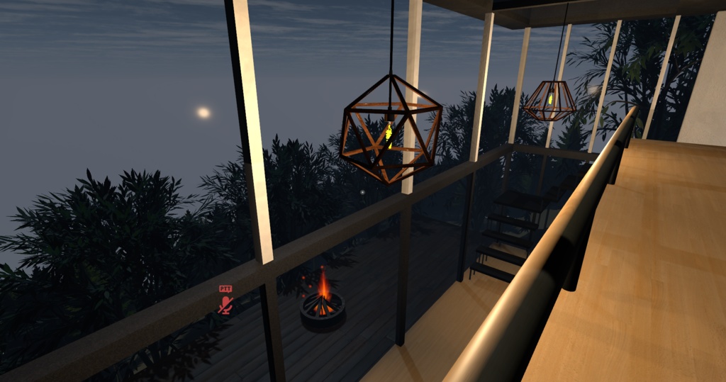 3Dモデル【ForestVira】静かな森の中のヴィラ