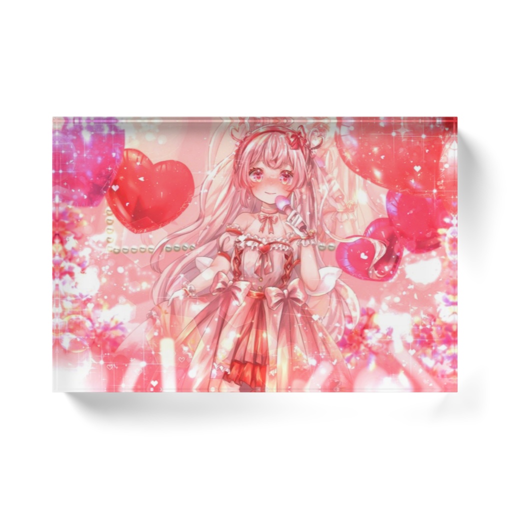 砂糖こころ アクリルブロック