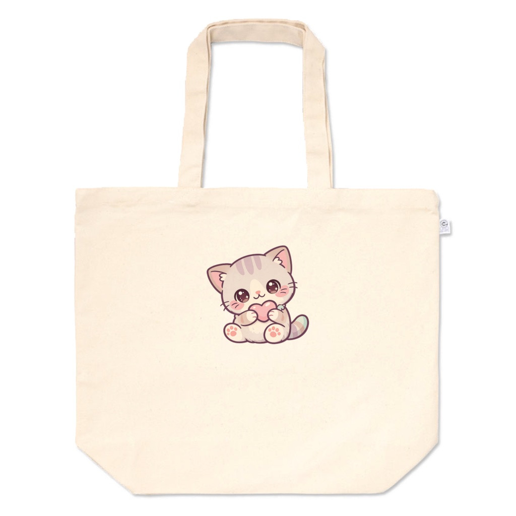 ふわふわねこちゃんトートバッグ