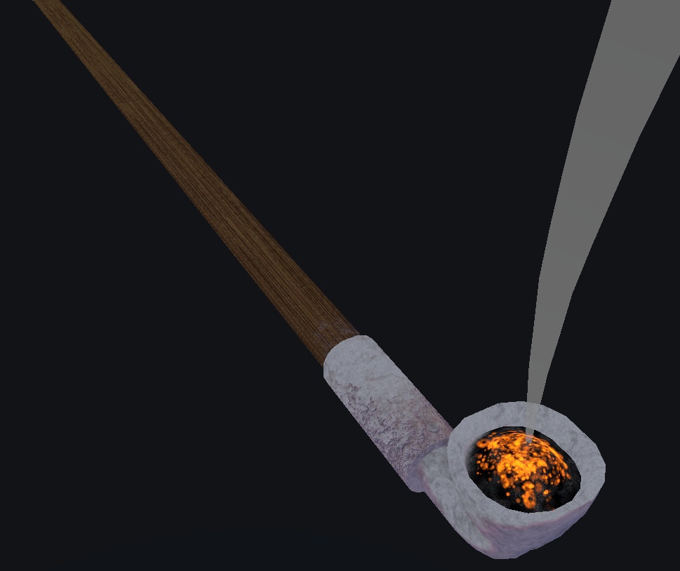 Korean tradition smoke pipe (곰방대)