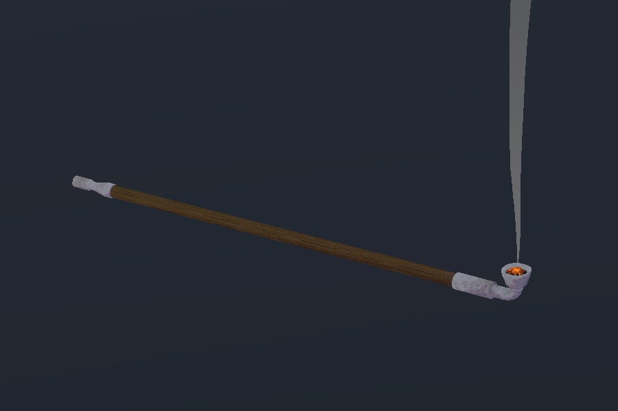 Korean tradition smoke pipe (곰방대)