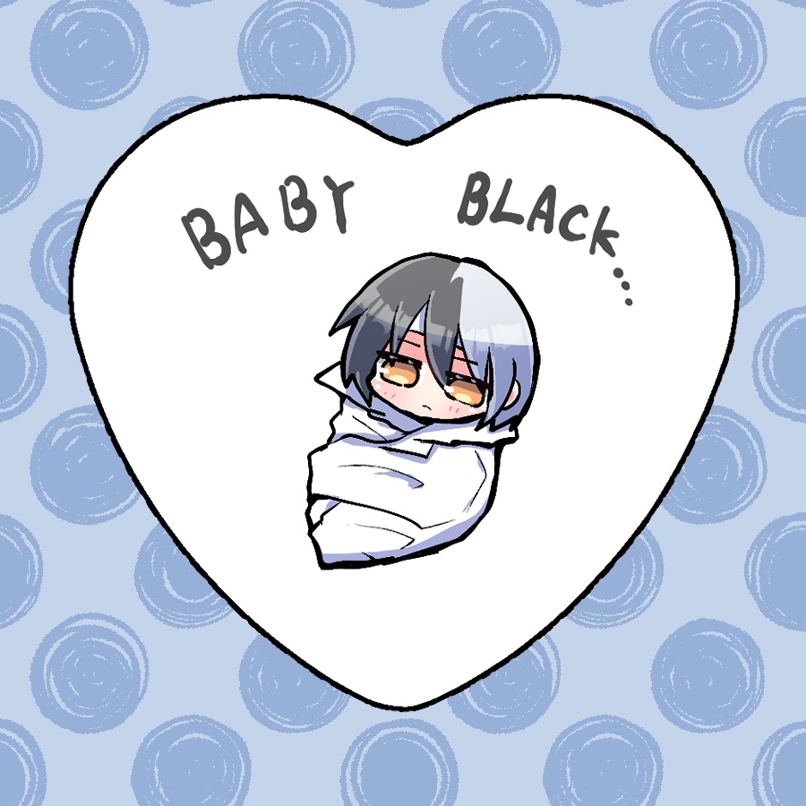 布バッジ(ブラック)