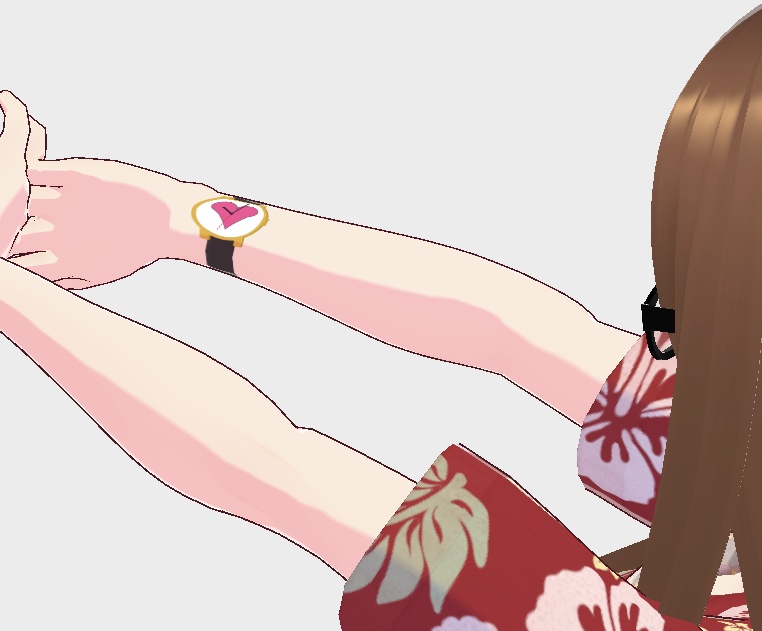 Analog Heart Watch (Right hand)