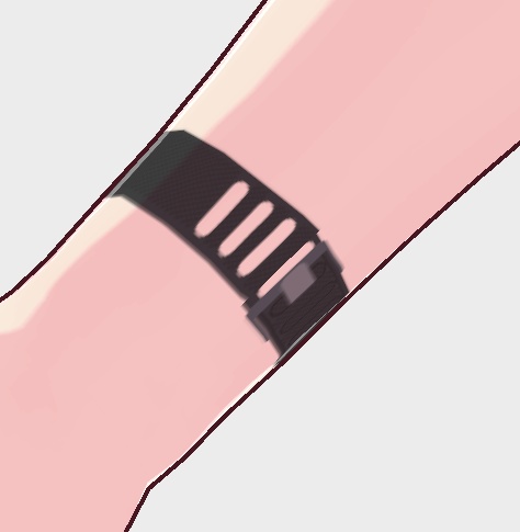 Analog Heart Watch (Right hand)