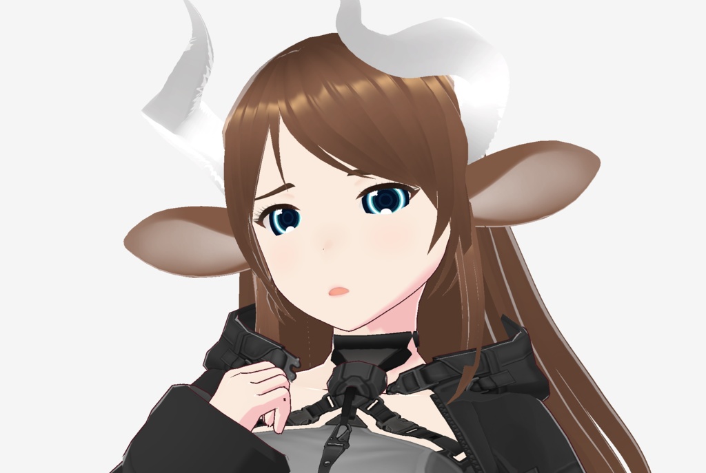 Blue Cyberpunk Robotic Eyes