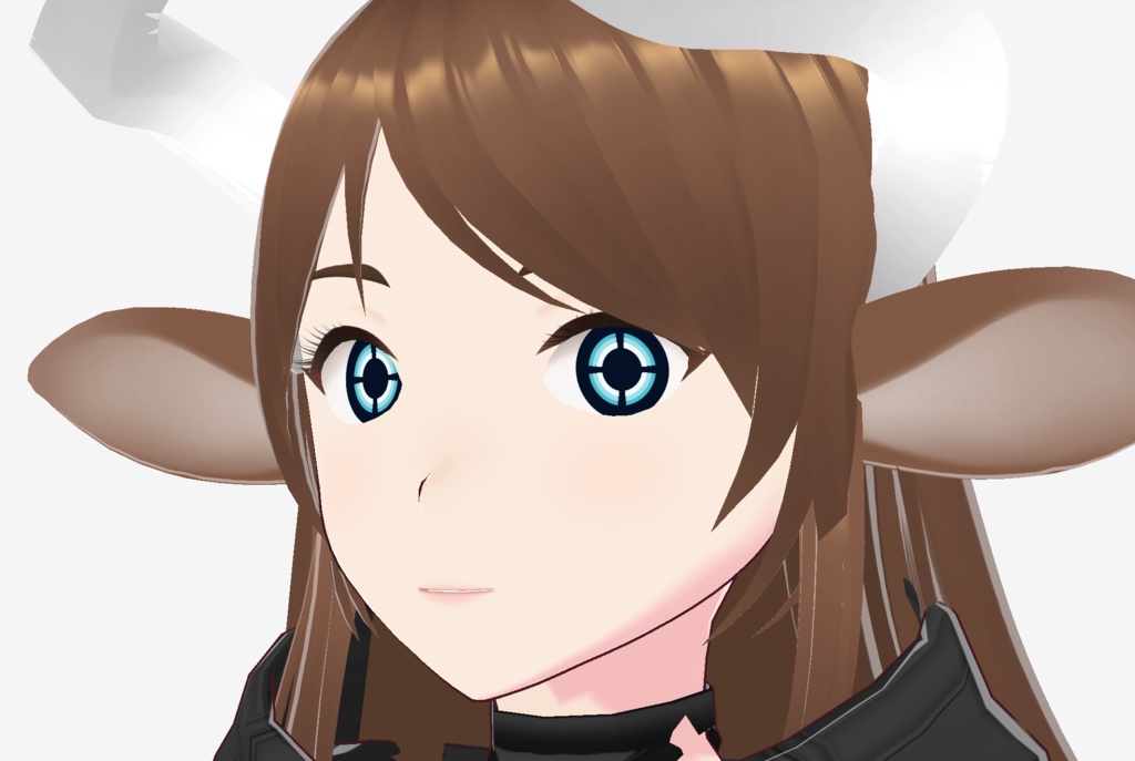 Blue Cyberpunk Robotic Eyes