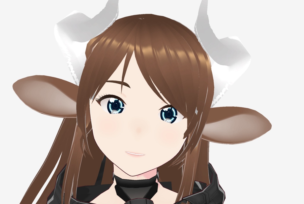 Blue Cyberpunk Robotic Eyes