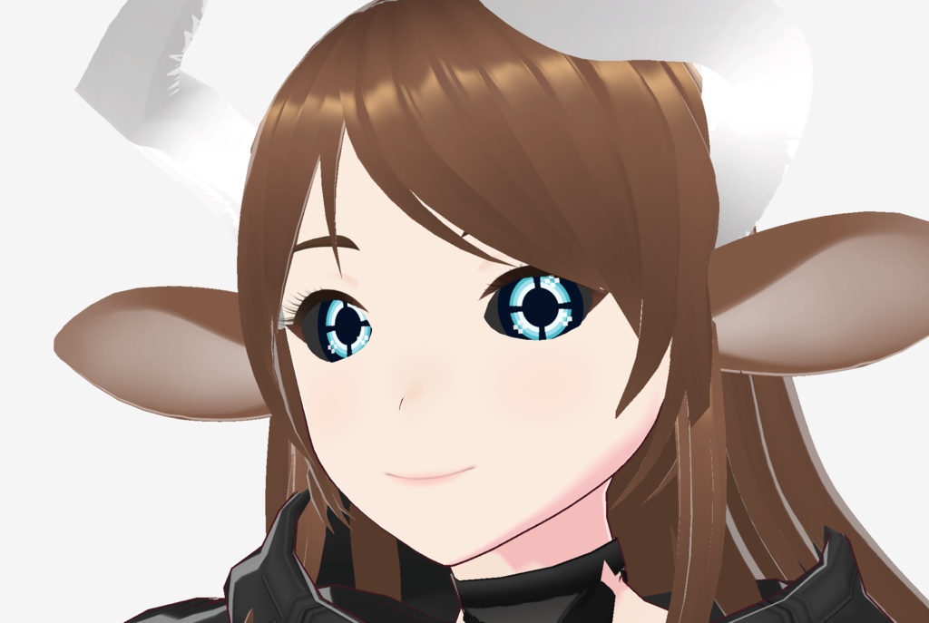 Blue Cyberpunk Robotic Eyes