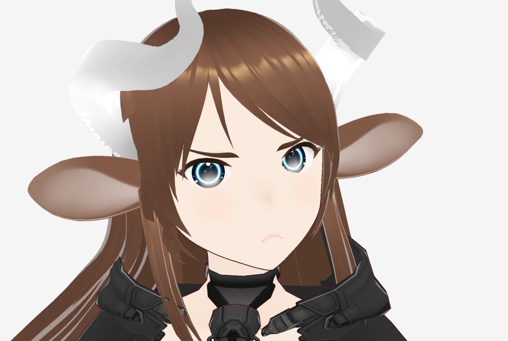 Blue Cyberpunk Robotic Eyes