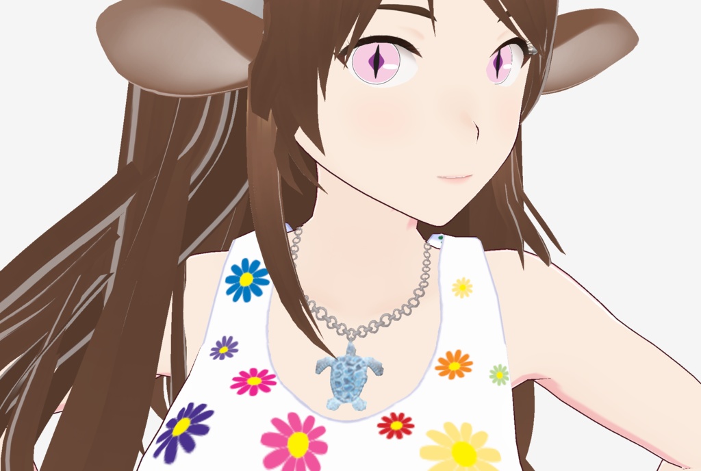 Vroid Turtle Necklace