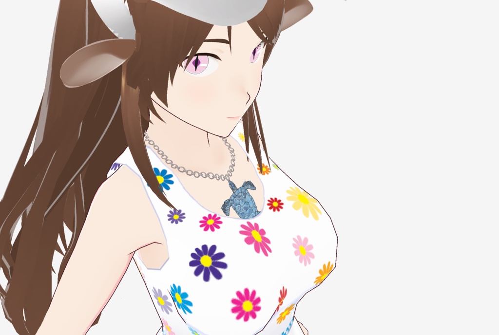 Vroid Turtle Necklace