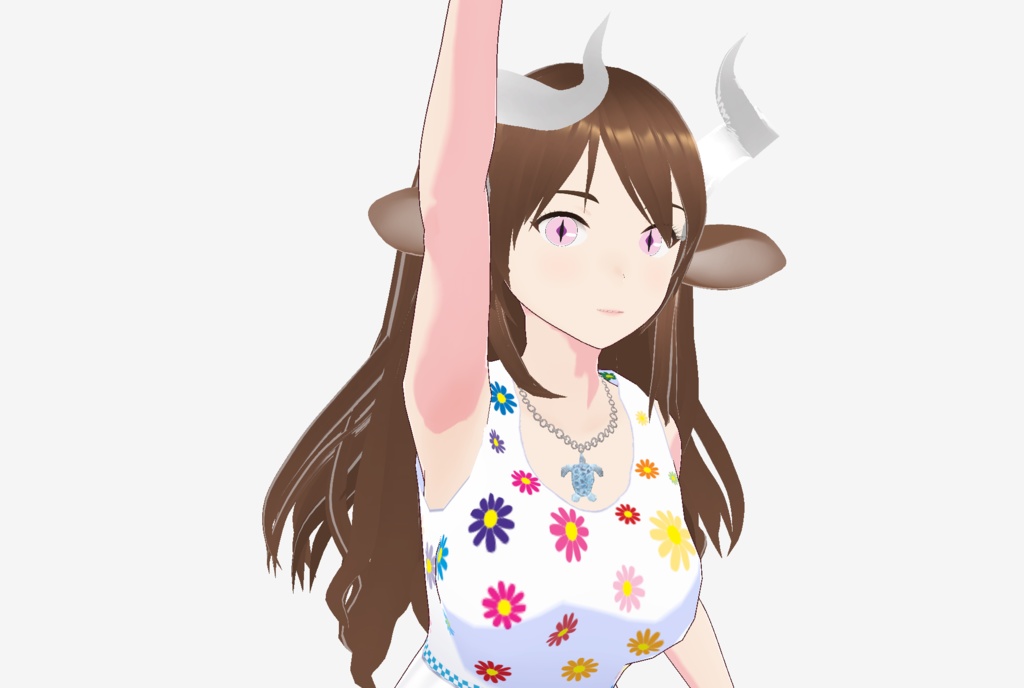 Vroid Turtle Necklace