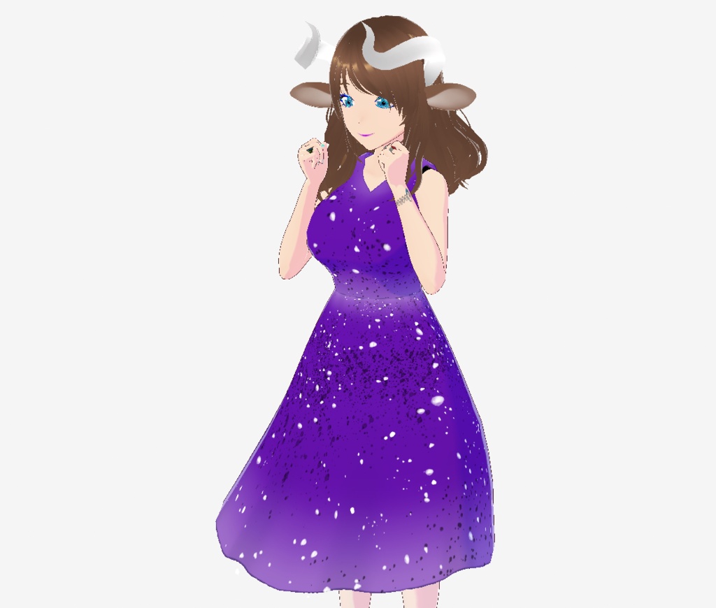 Purple Sky Dress