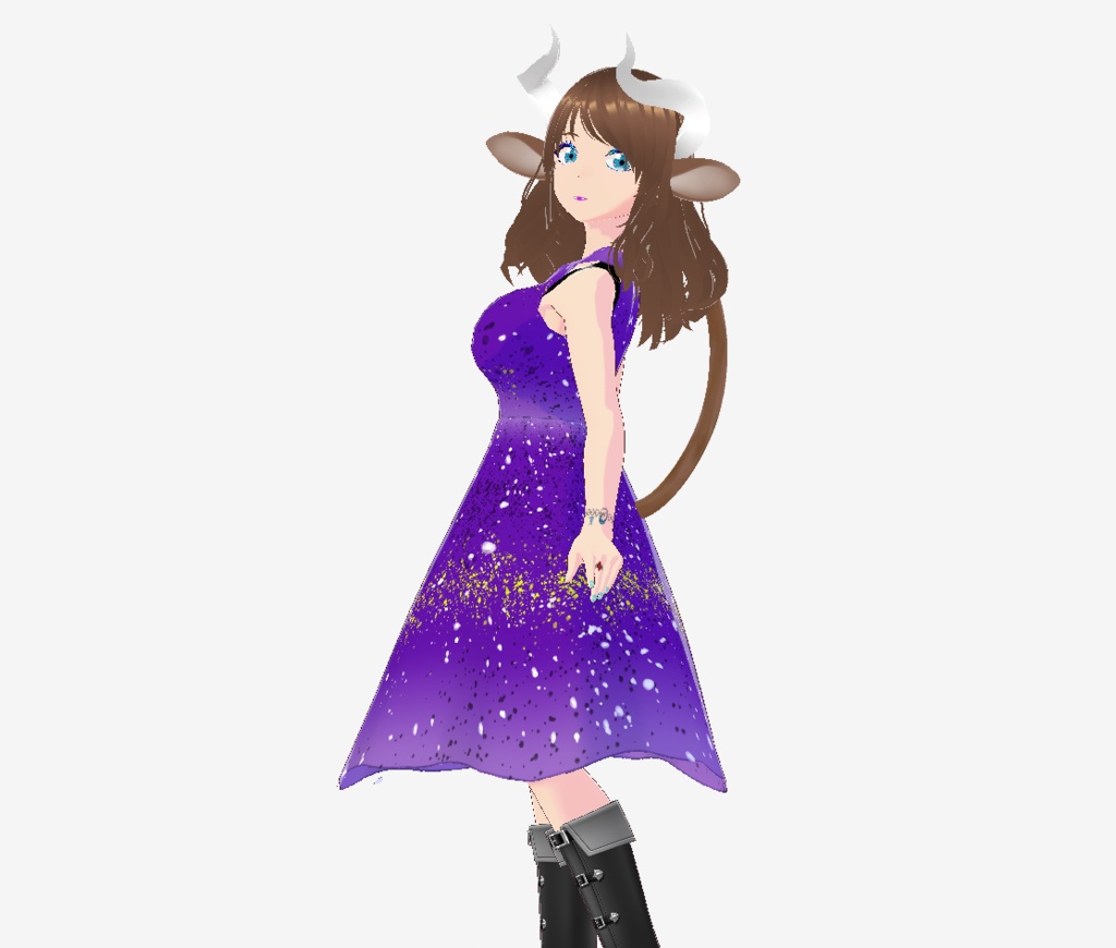 Purple Sky Dress