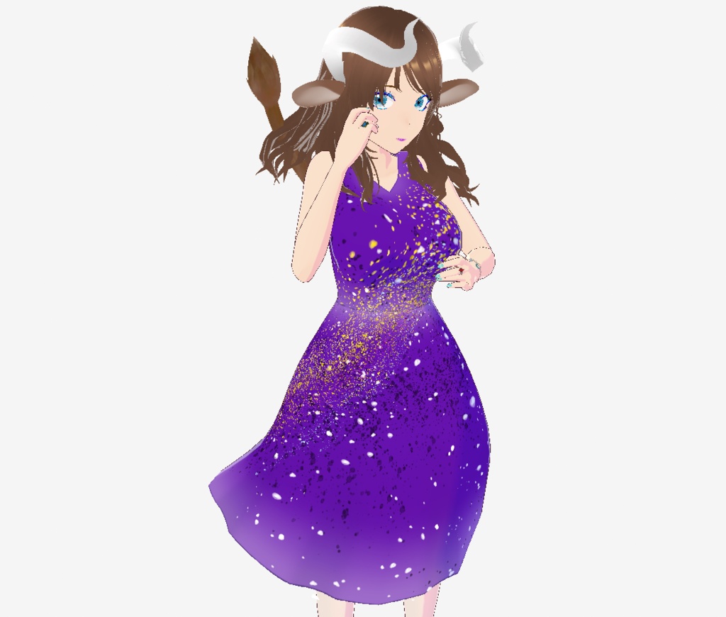 Purple Sky Dress