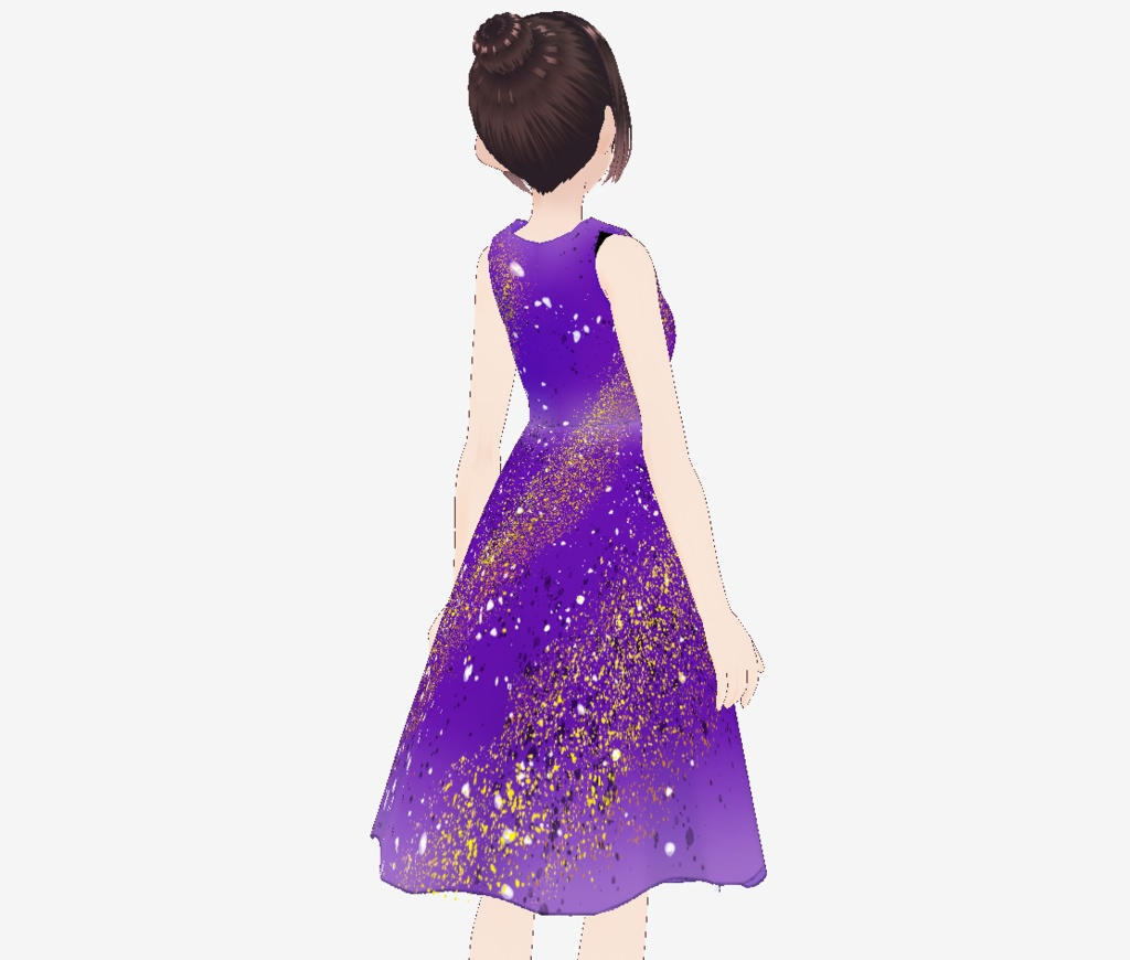 Purple Sky Dress
