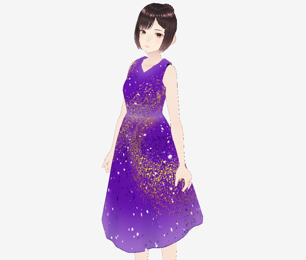 Purple Sky Dress