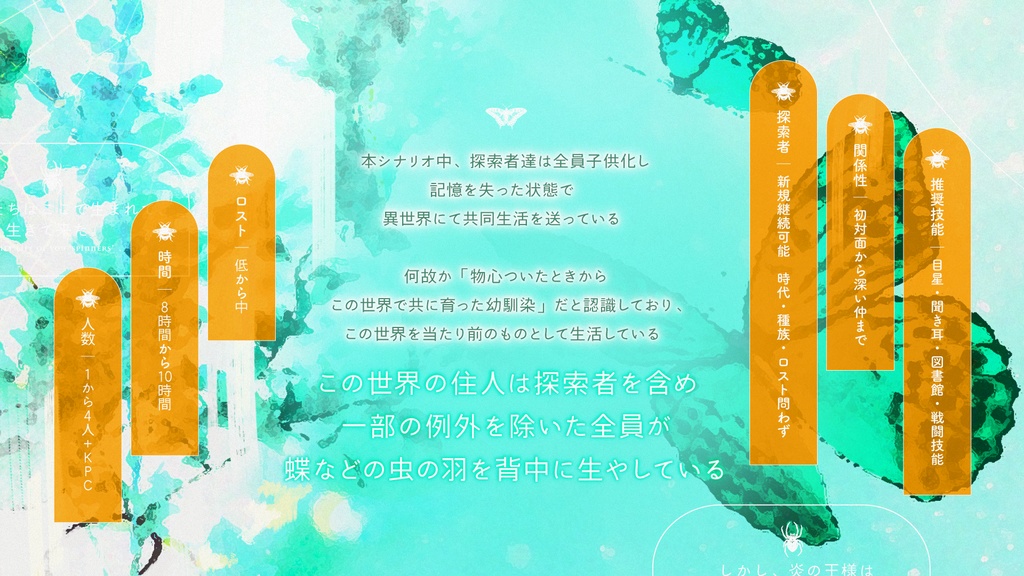 【COC6版】波間のダージュ【継続推奨人数可変シナリオ】SPLL:E194766