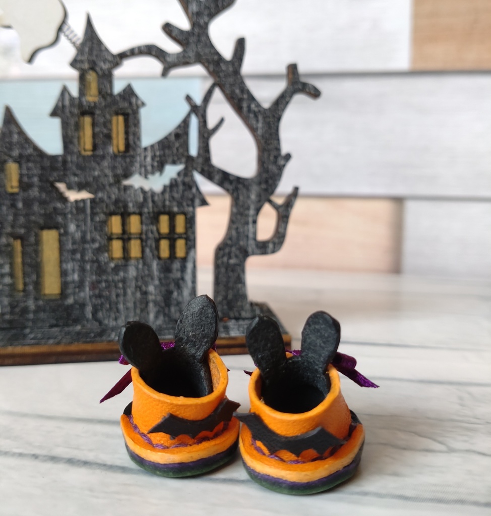 10cmぬいぐるみ用レザーシューズ・ハロウィンLapin(10/9 21:00〜頒布予定)