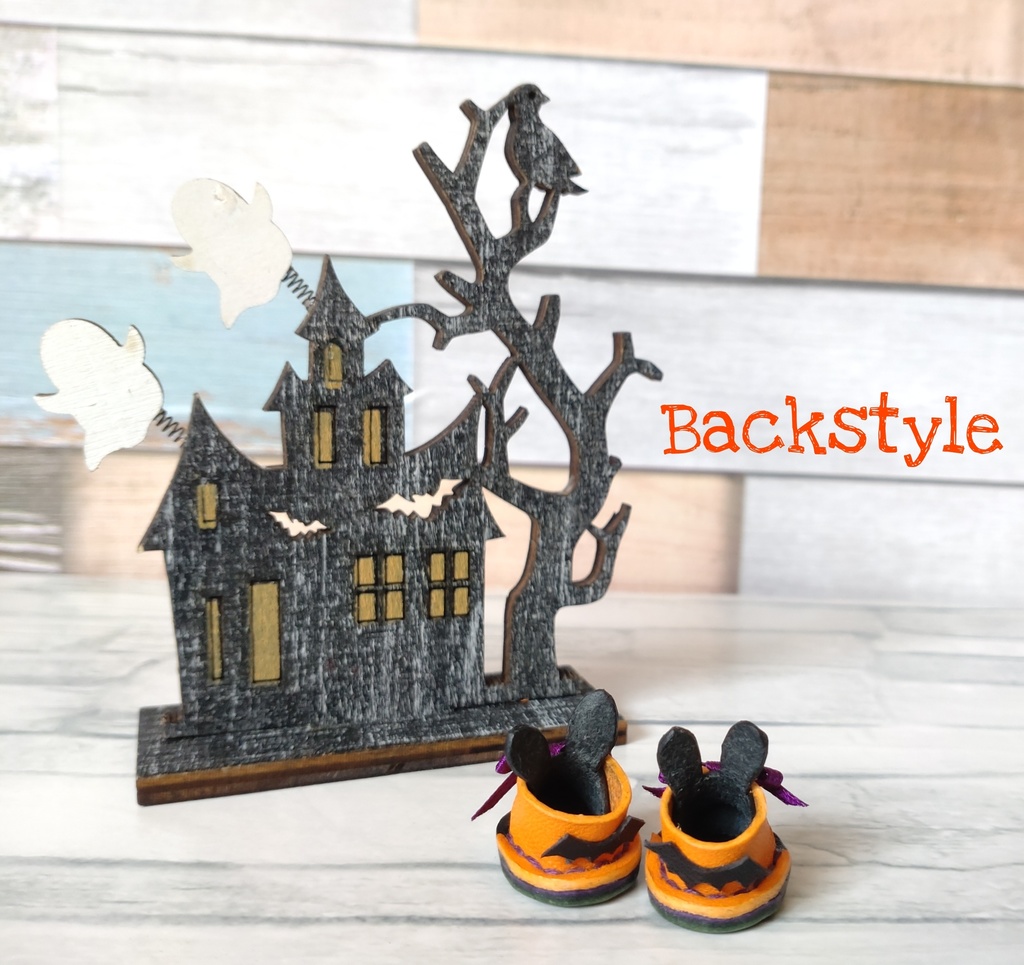 10cmぬいぐるみ用レザーシューズ・ハロウィンLapin(10/9 21:00〜頒布予定)