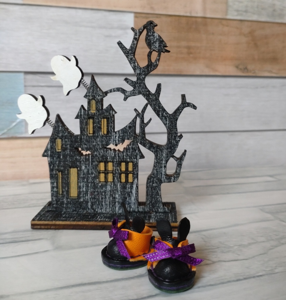 10cmぬいぐるみ用レザーシューズ・ハロウィンLapin(10/9 21:00〜頒布予定)