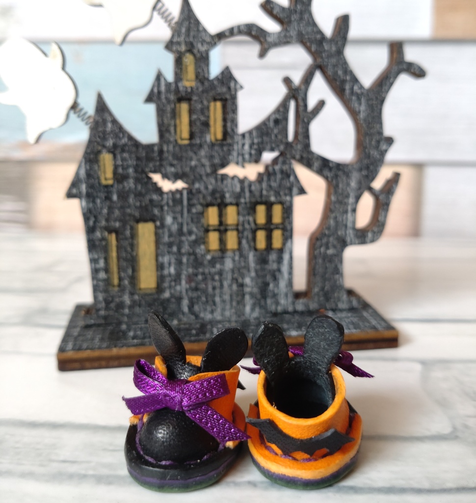 10cmぬいぐるみ用レザーシューズ・ハロウィンLapin(10/9 21:00〜頒布予定)