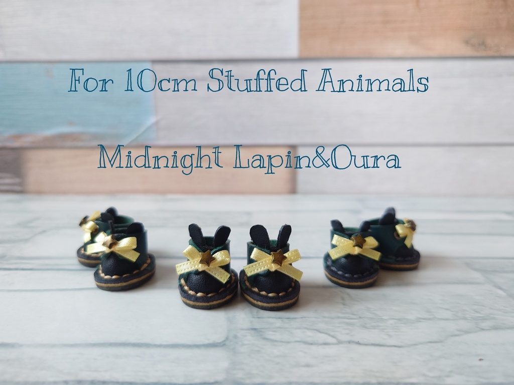 10cmぬいぐるみサイズ・Midnight Lapin&Ours