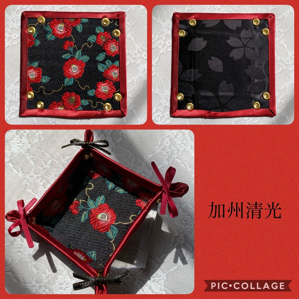 【刀剣男士イメージ】ファブリックトレイ