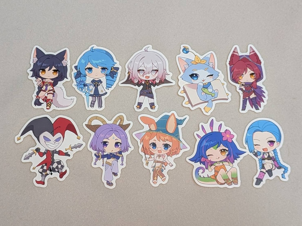 【ろこぱ6】10種ステッカー