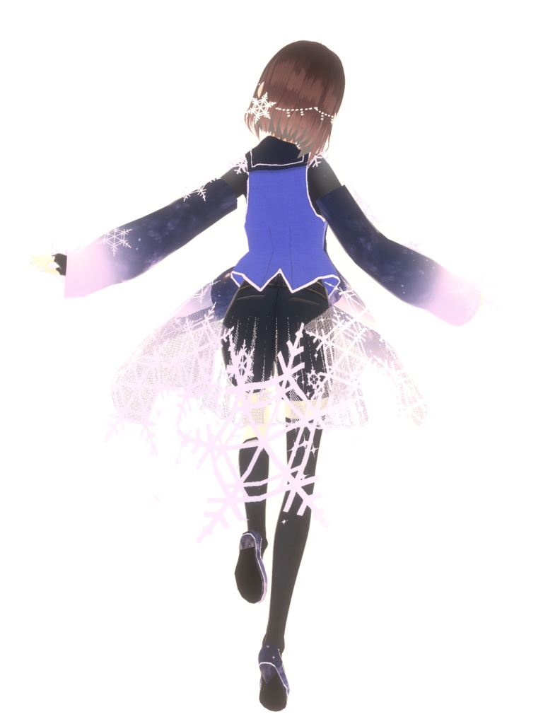 【VRoidStudio カスタムアイテム】Winter2022衣装セット
